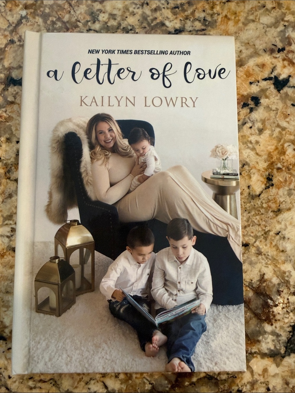 "A Letter of Love" Hardcover Book - Kailyn Lowry